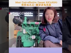 信頼性とスペースを節約する ディーゼル発電機 20KW 25KVA 防音ケース付き