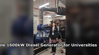 2000kVA Yuchai ディーゼル発電機で大学に電力を供給 | MBKLパワー