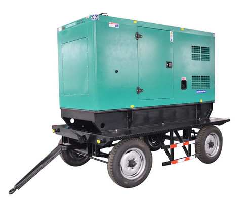 カミングス KTA38-G2 600KW 750kva モバイルトレーラー発電機セット