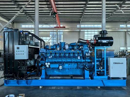 良い価格 Weichai GAS Engine 16M33D1280NG10  Open/Silent Diesel Generator Set 1000KW/1250KVA Power solution power generators オンライン