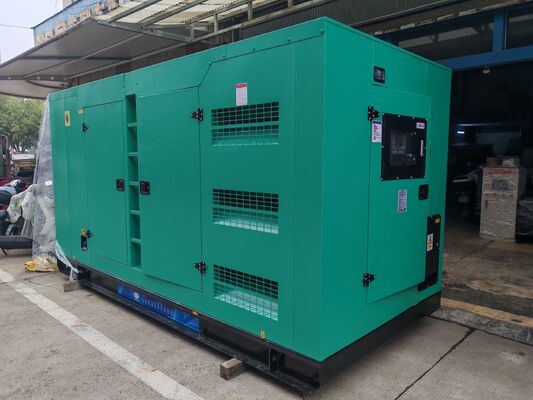 良い価格 375KVA サイレントタイプ ディーゼル発電機セット 信頼性の高い発電のためのユチャイエンジン オンライン