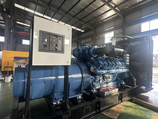 良い価格 信頼性の高いYuchai 2000KVA/1600KW オープンタイプディーゼル発電機セット - 重量産業用電力ソリューション オンライン