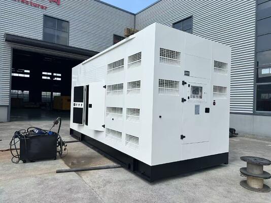 良い価格 工場,データセンター,病院用 1000kWの音響室用ディーゼル発電機 オンライン