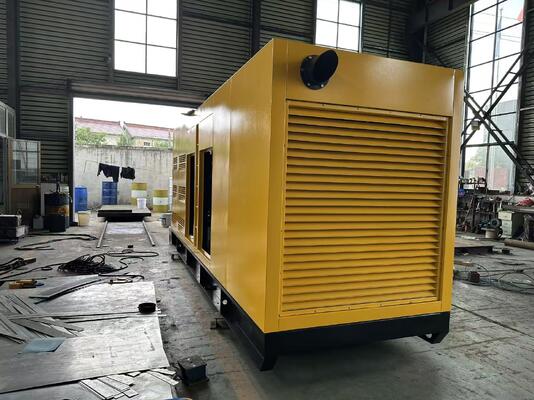 工場直接供給 工場、建設、データセンター向けの信頼性の高い 400kW スタンバイディーゼル発電機 厳格な品質管理