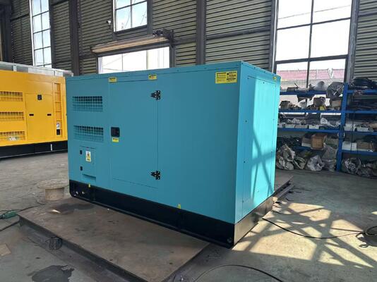 70KW / 87.5KVA サイレント ディーゼル 発電機セット ビジネス用のプライムまたはスタンバイ 電力