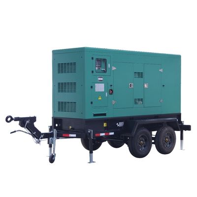 460KW 575KVA サイレント トレーラー型 ディーゼル発電機セット カミンズ KTAA19-G6 エンジン