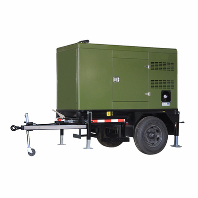 モバイルステーション 460KW 575KVA トレーラー型ディーゼル発電機 カミンズエンジン KTAA19-G6