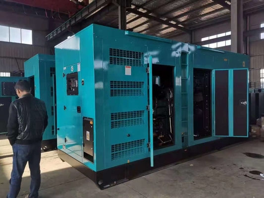 学校/病院/銀行 SDEC ジェネレーターで充電するための防水・防音ディーゼル発電機セット